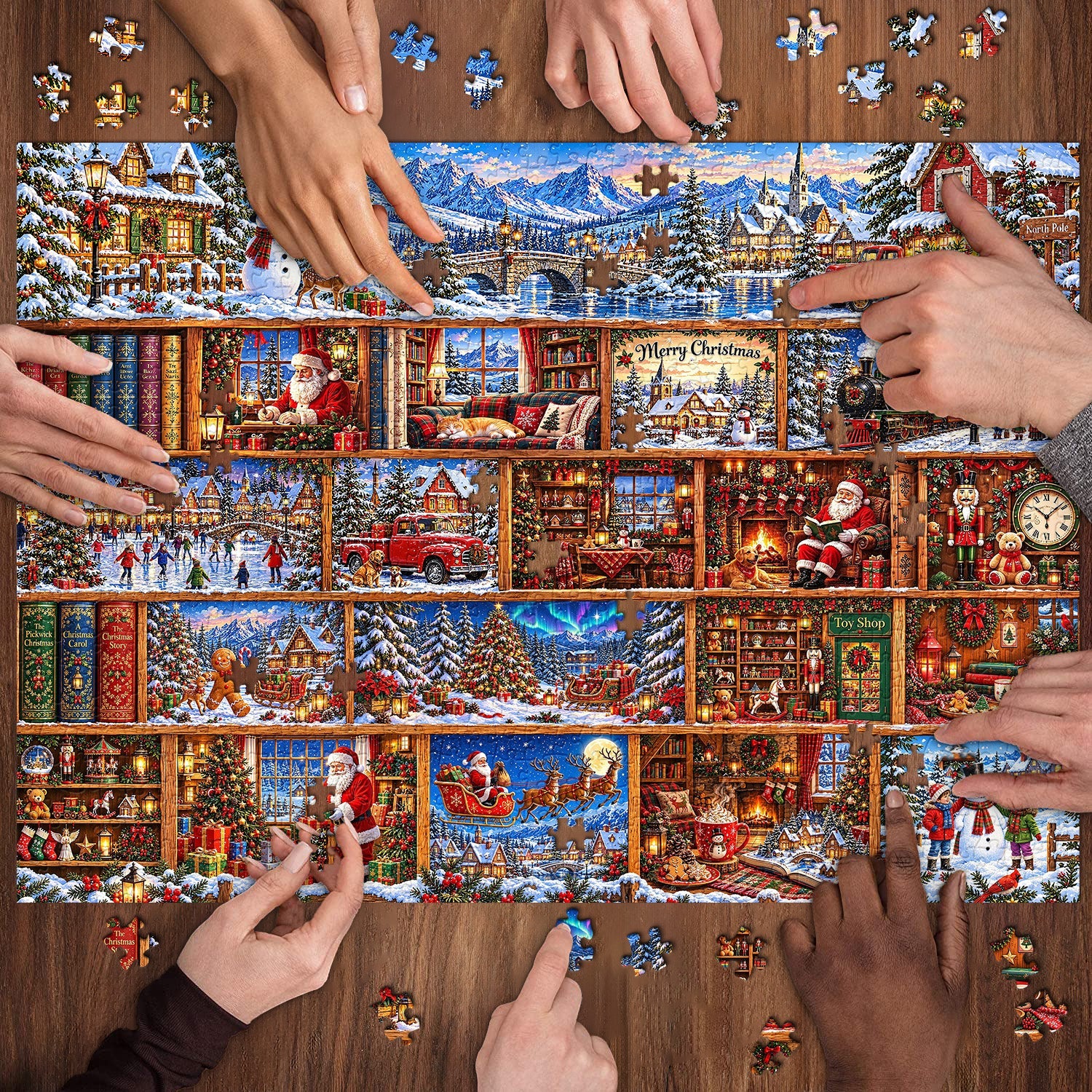 Christmas Tales Jigsaw Puzzle 1000 Piece