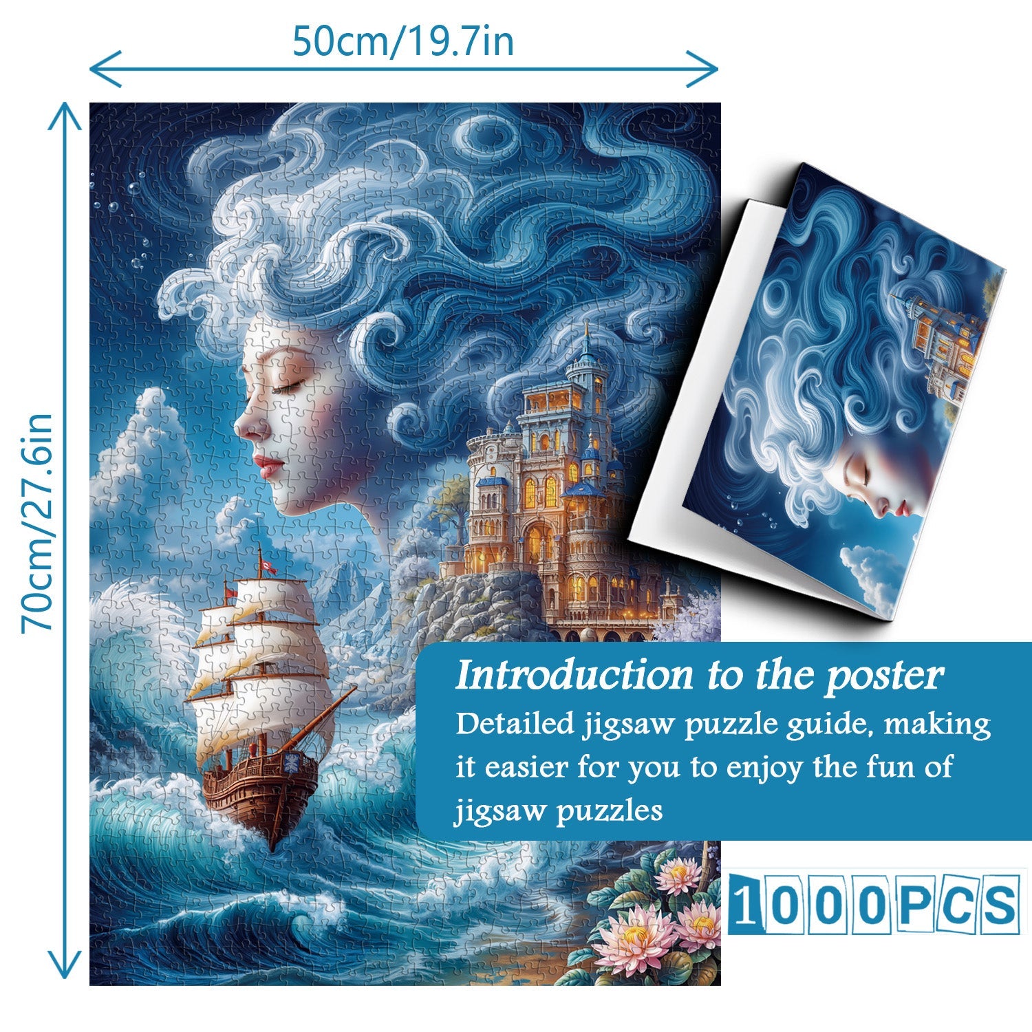 Ocean Muse Jigsaw Puzzle 1000 Pieces