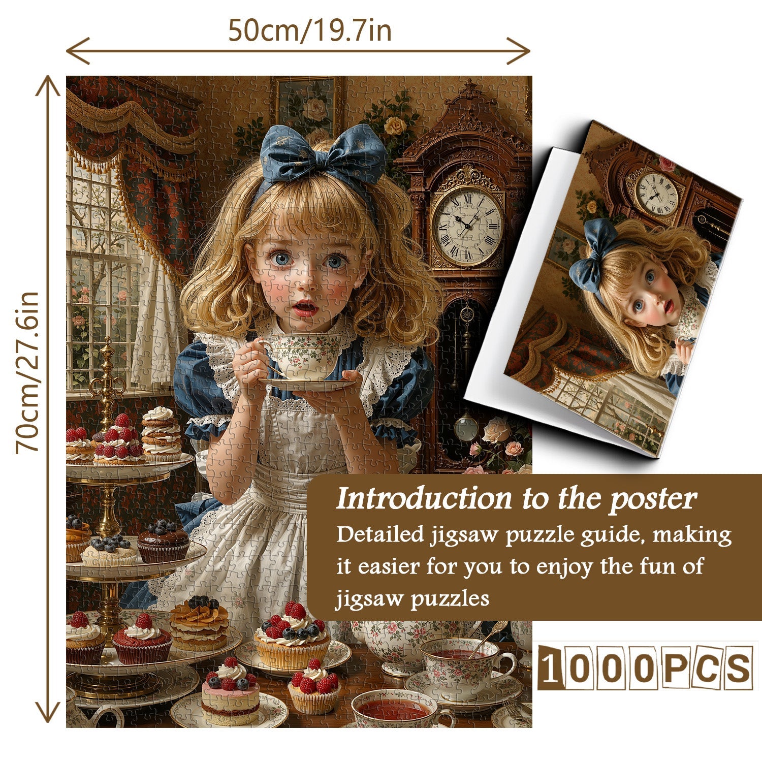 Fancy Tea Party Jigsaw Puzzle 1000 Piece