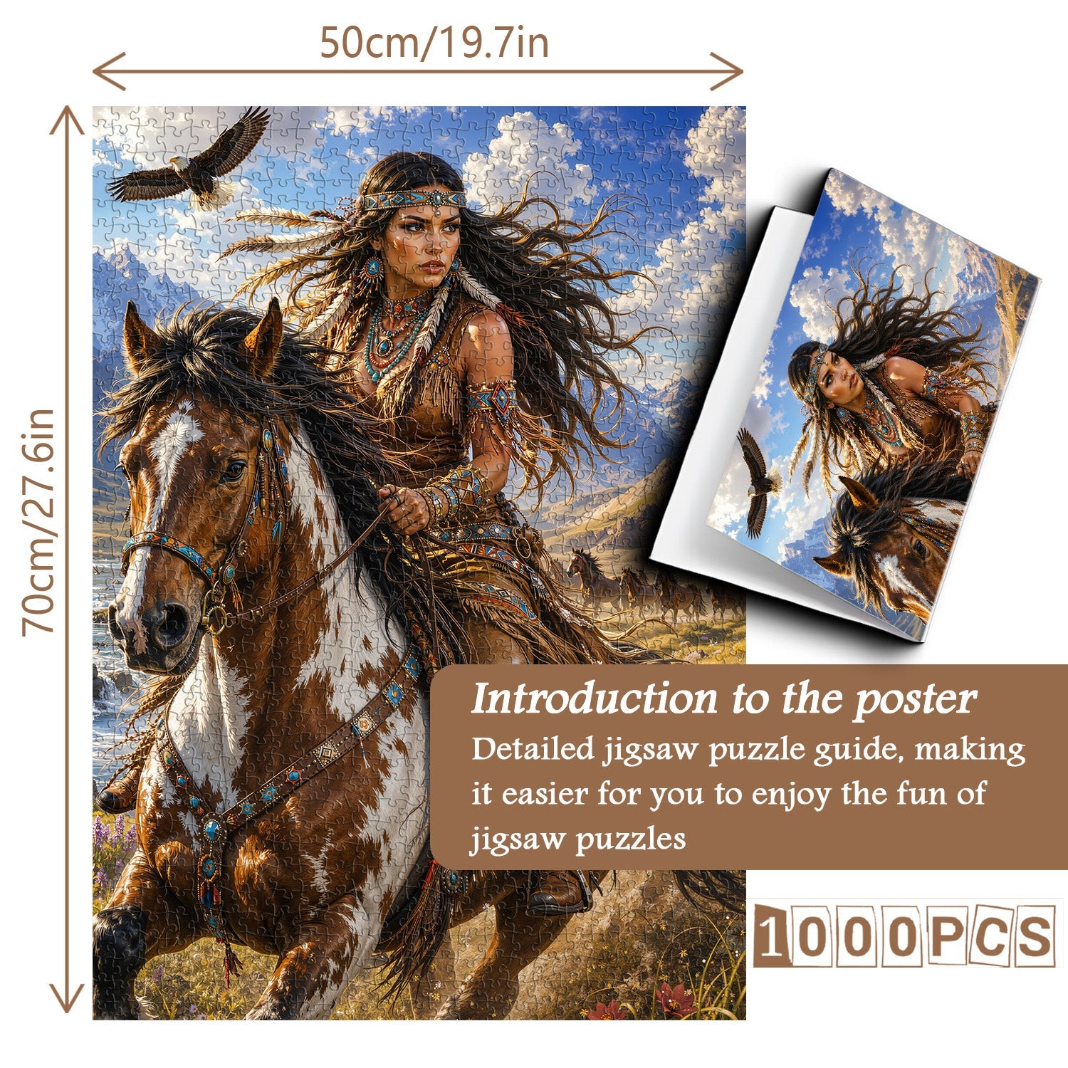 Prairie Gale Jigsaw Puzzle 1000 Piece