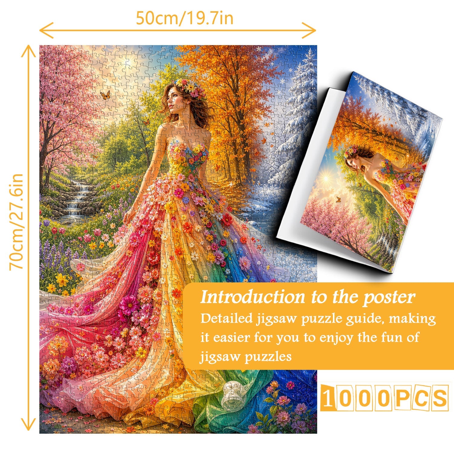 Season Goddess Jigsaw Puzzle 1000 Pieces