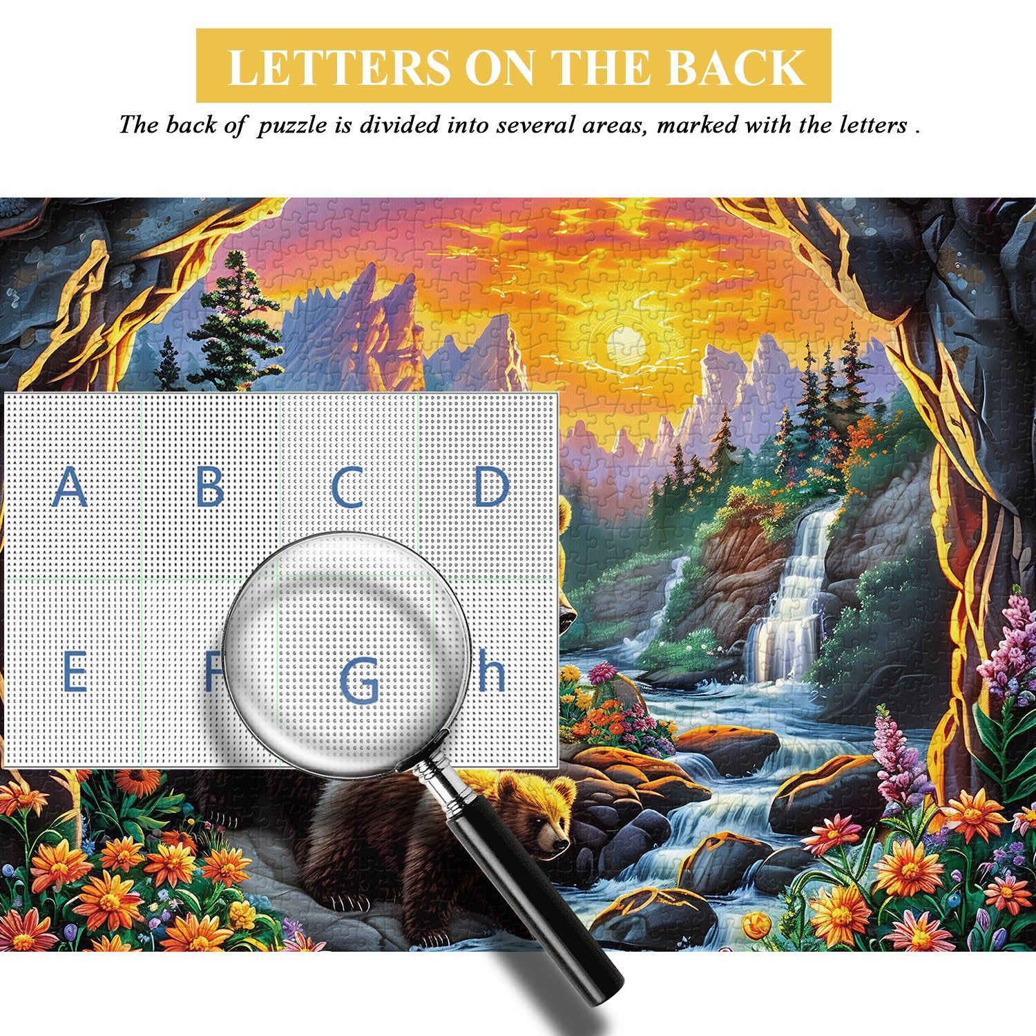 Mountain Bears Jigsaw Puzzle 1000 Pieces