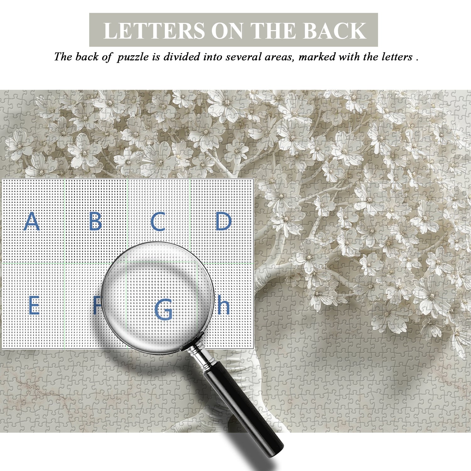 Tree Of Whiteness Jigsaw Puzzle 1000 Pieces