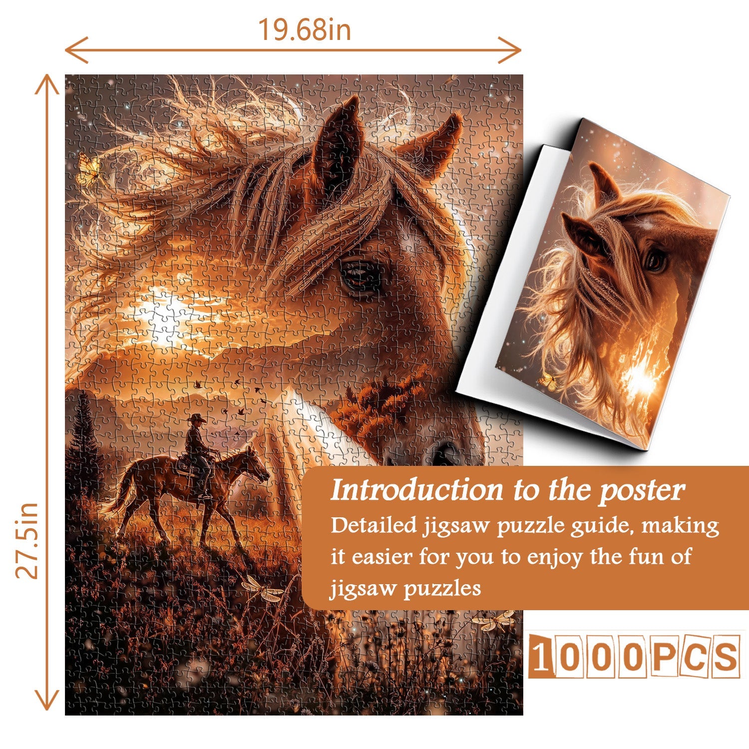 Dreams of Steed Jigsaw Puzzle 1000 Pieces