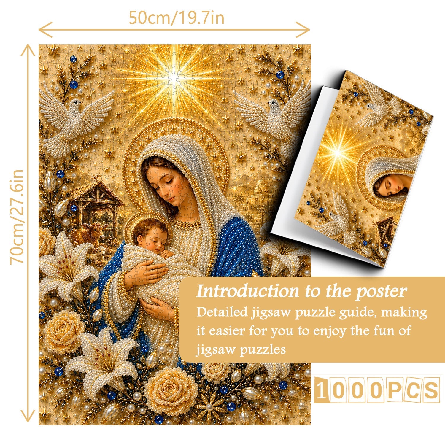 The Holy Nativity Jigsaw Puzzle 1000 Pieces