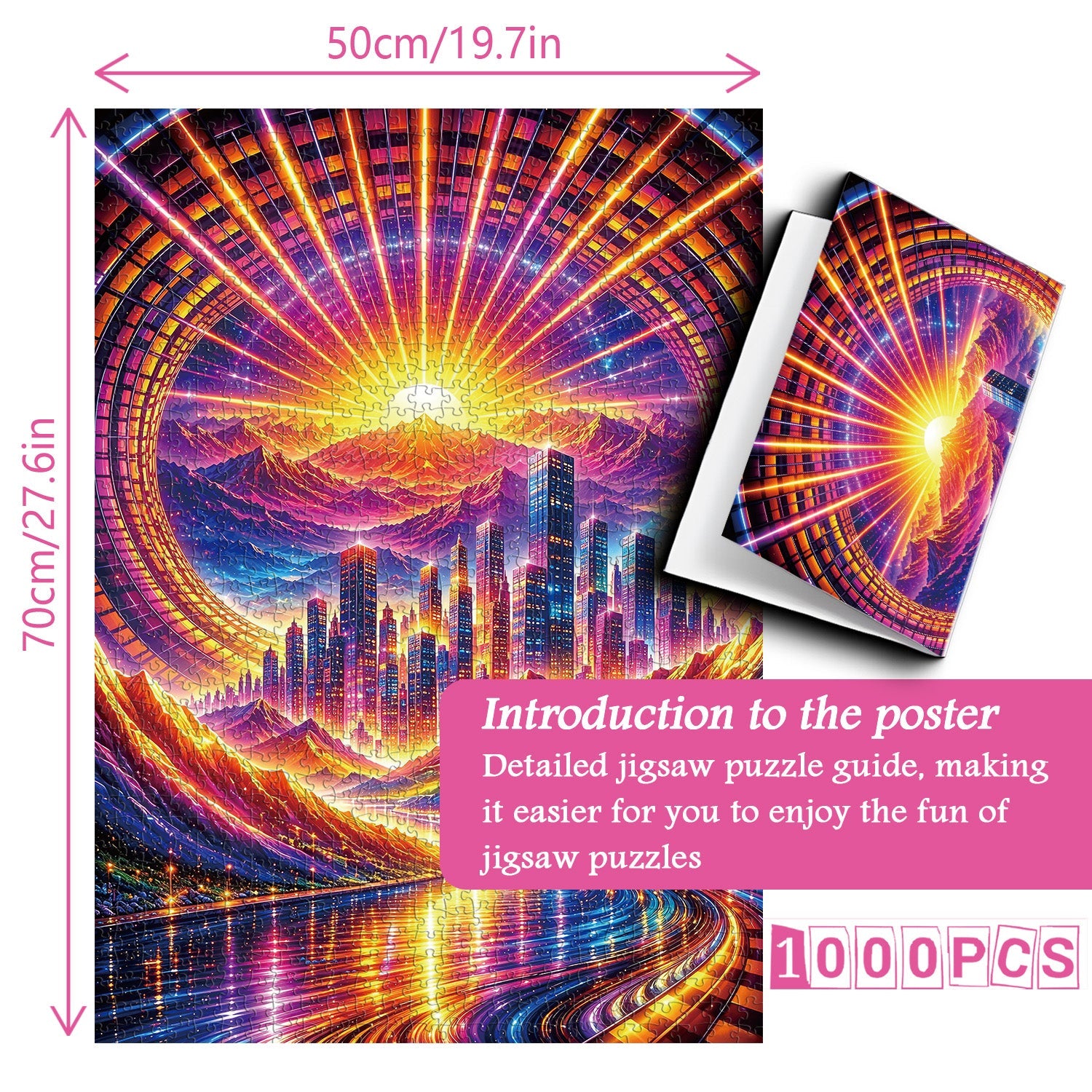 Rainbow Valley Jigsaw Puzzle 1000 Piece