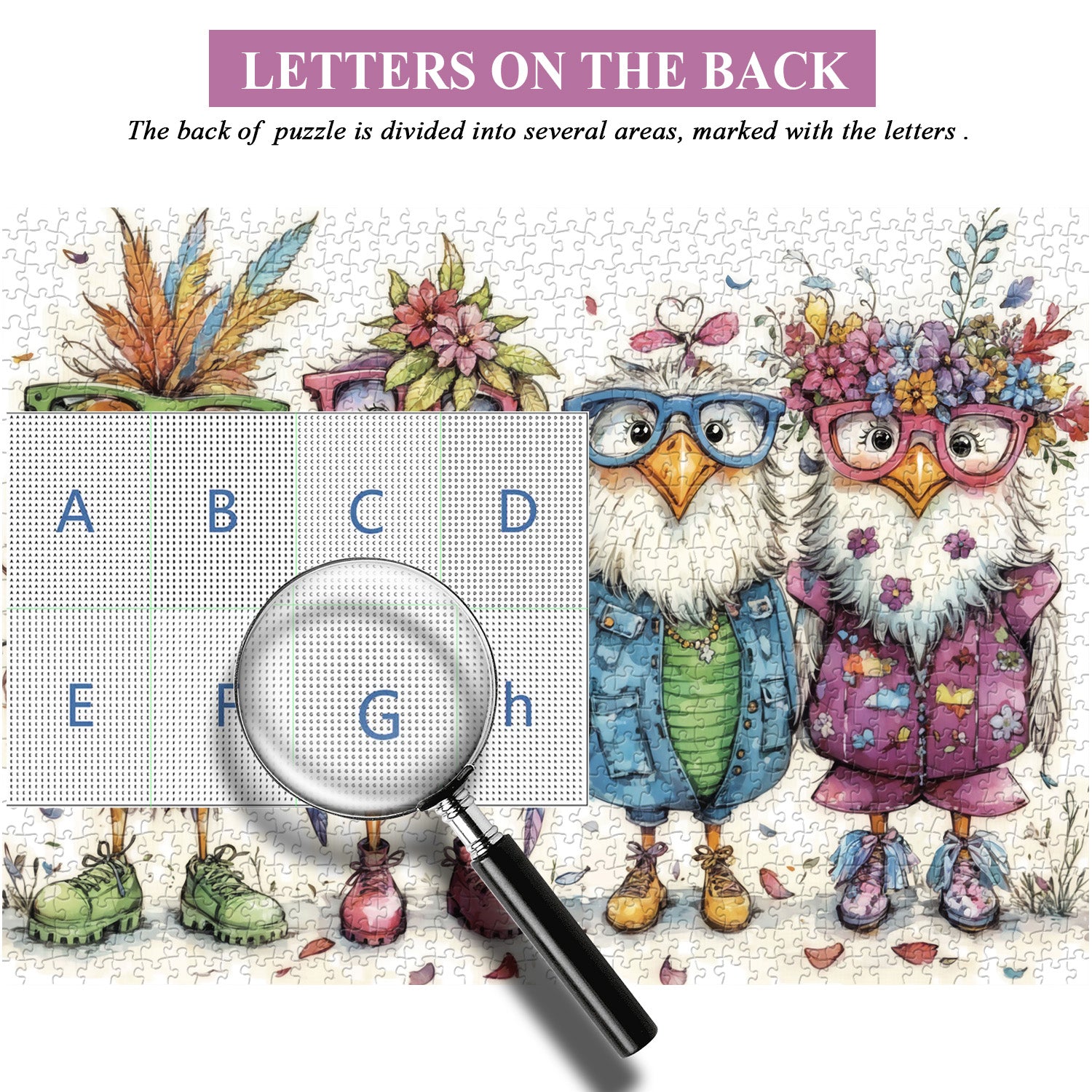Stylish Chicks Jigsaw Puzzle 1000 Pieces