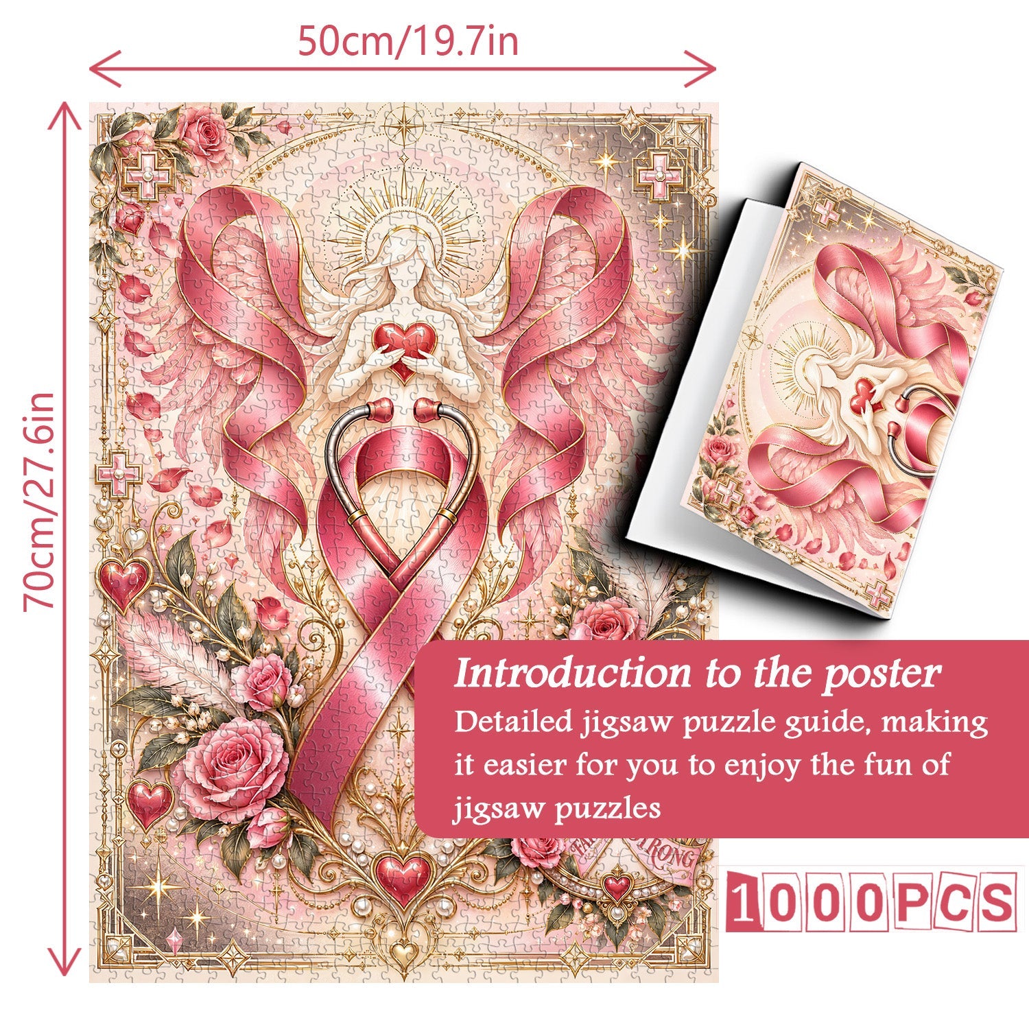 Angel’s Healing Ribbon Jigsaw Puzzle 1000 Piece
