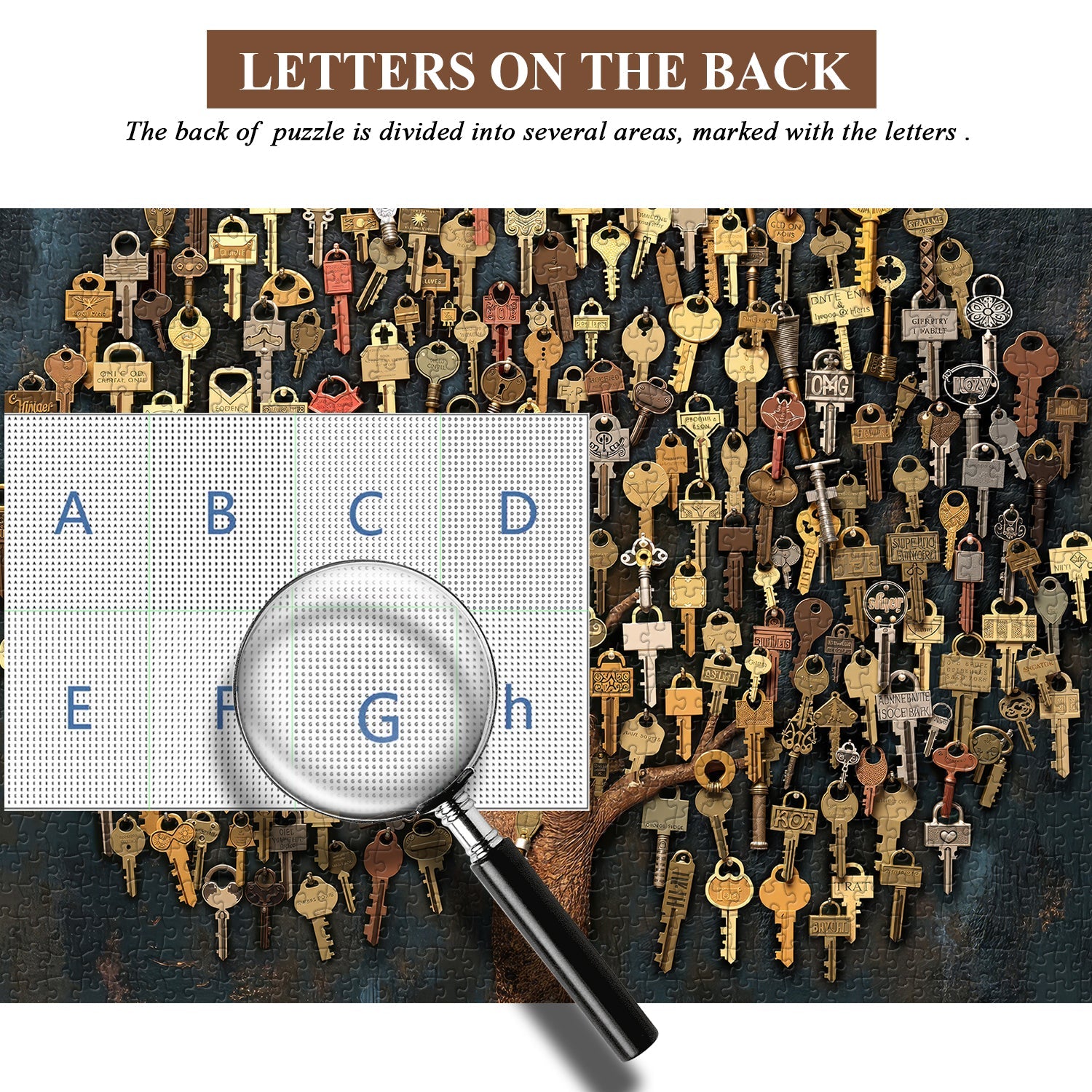 Key Tree Jigsaw Puzzle 1000 Pieces