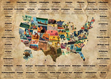 American State Jigsaw Puzzle 1000 Pieces