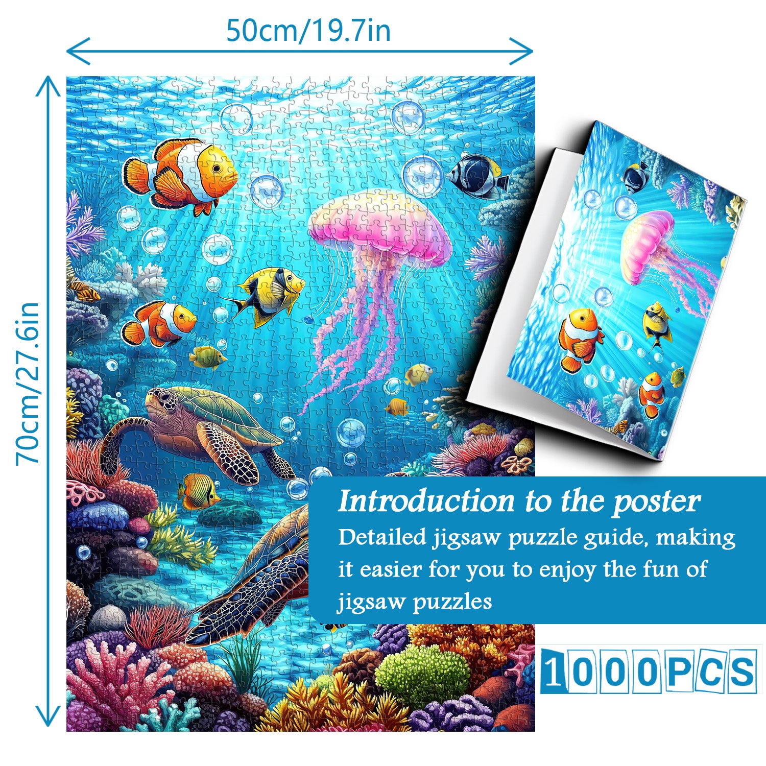 Deep Sea Wonderland Jigsaw Puzzle 1000 Pieces