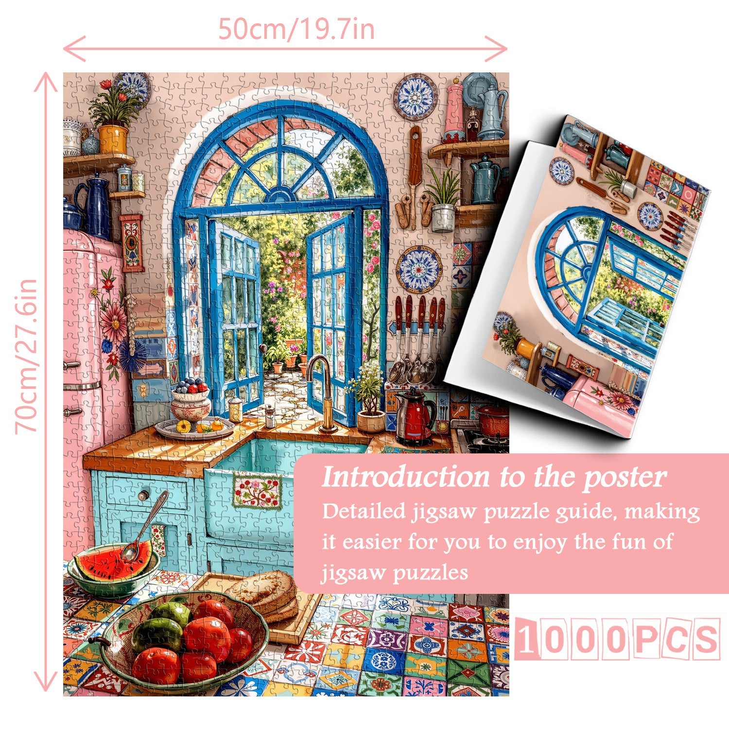 Mediterranean Morning  Jigsaw Puzzle 1000 Piece