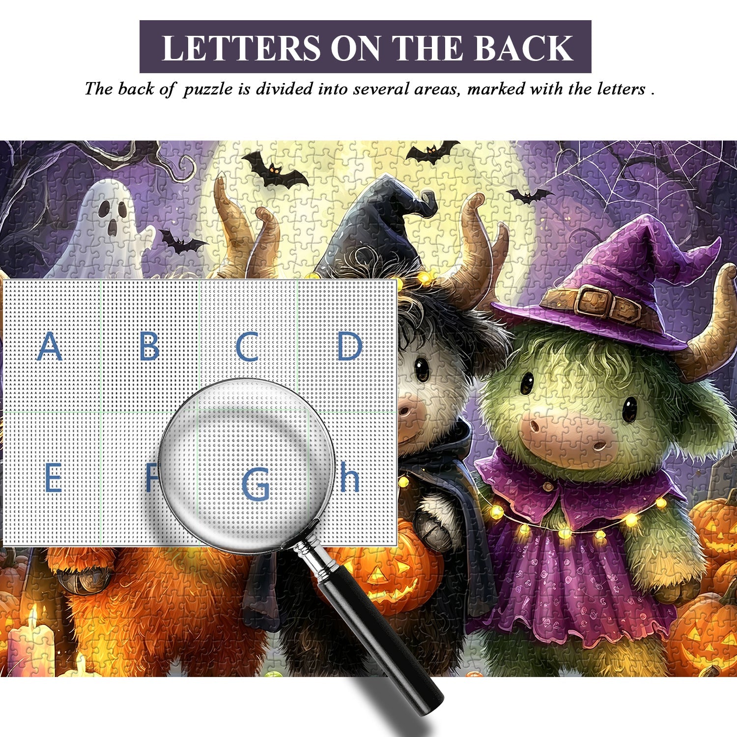 Halloween Calves Jigsaw Puzzle 1000 Pieces