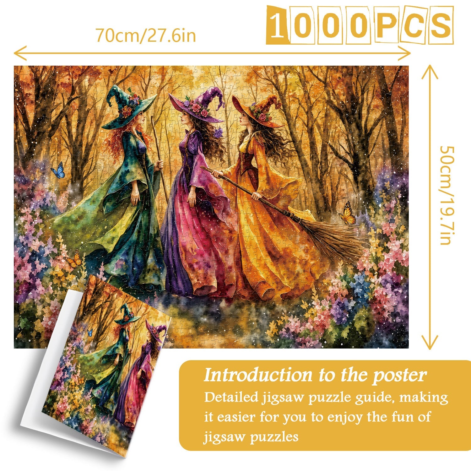 Twilight Witches Jigsaw Puzzle 1000 Pieces