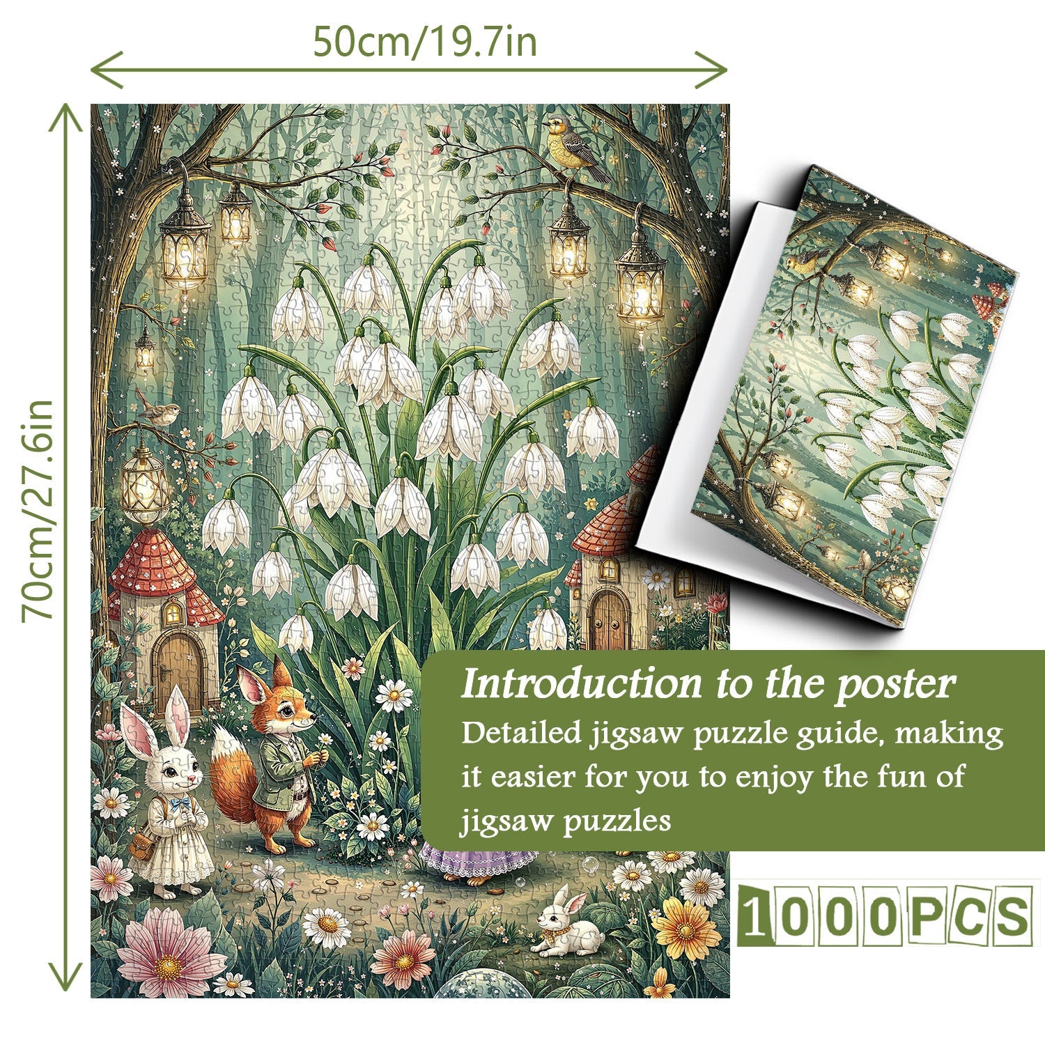 Enchanted Thicket Jigsaw Puzzle 1000 Piece