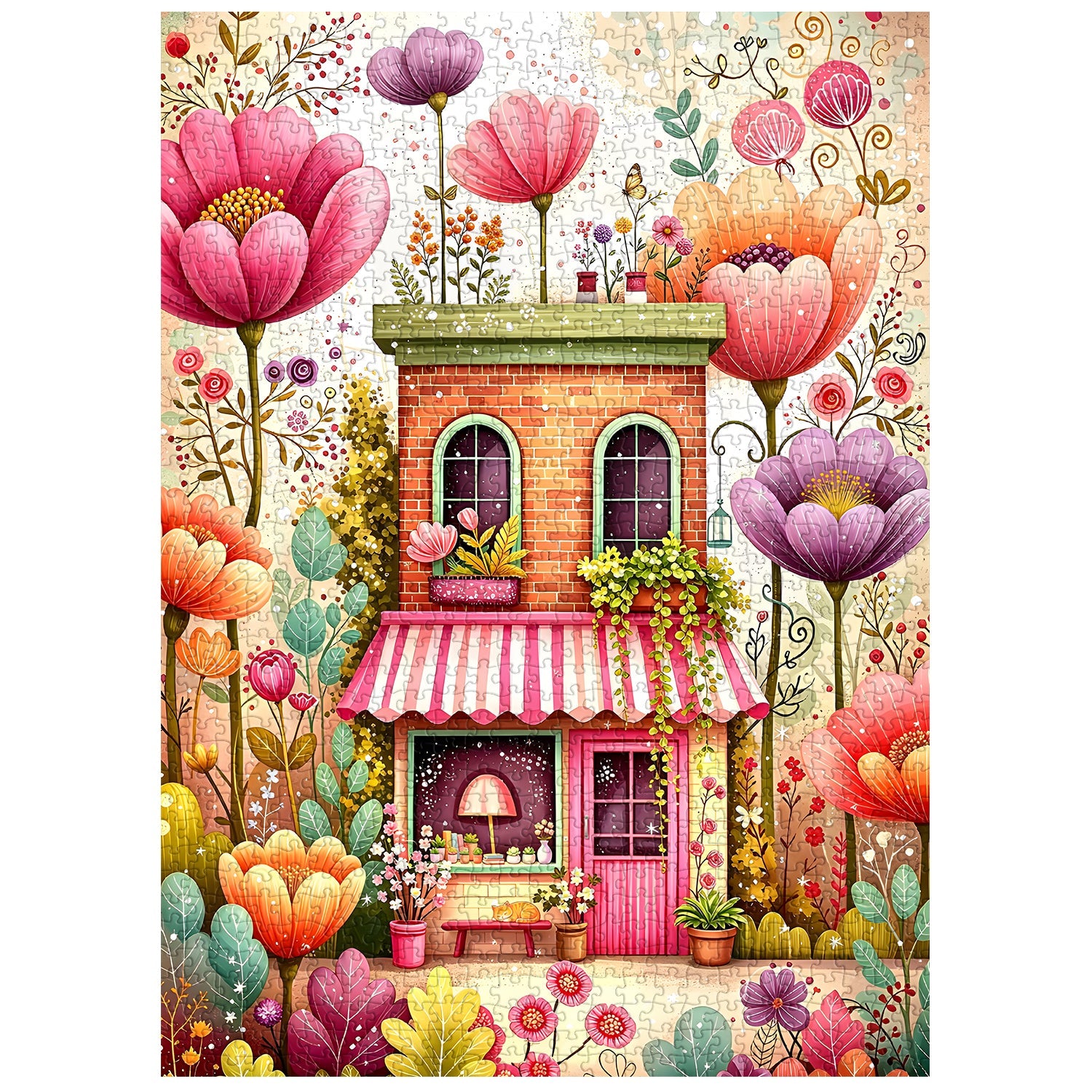 Floral Bliss Jigsaw Puzzle 1000 Pieces