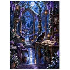 Gothic Glass Greenhouse Jigsaw Puzzle 1000 Pieces
