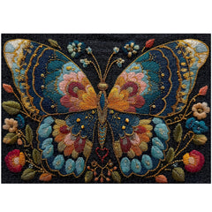 Floral Butterfly Jigsaw Puzzle 1000 Pieces