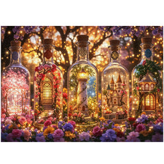 Enchanted Jars of Light Jigsaw Puzzle 1000 Pieces