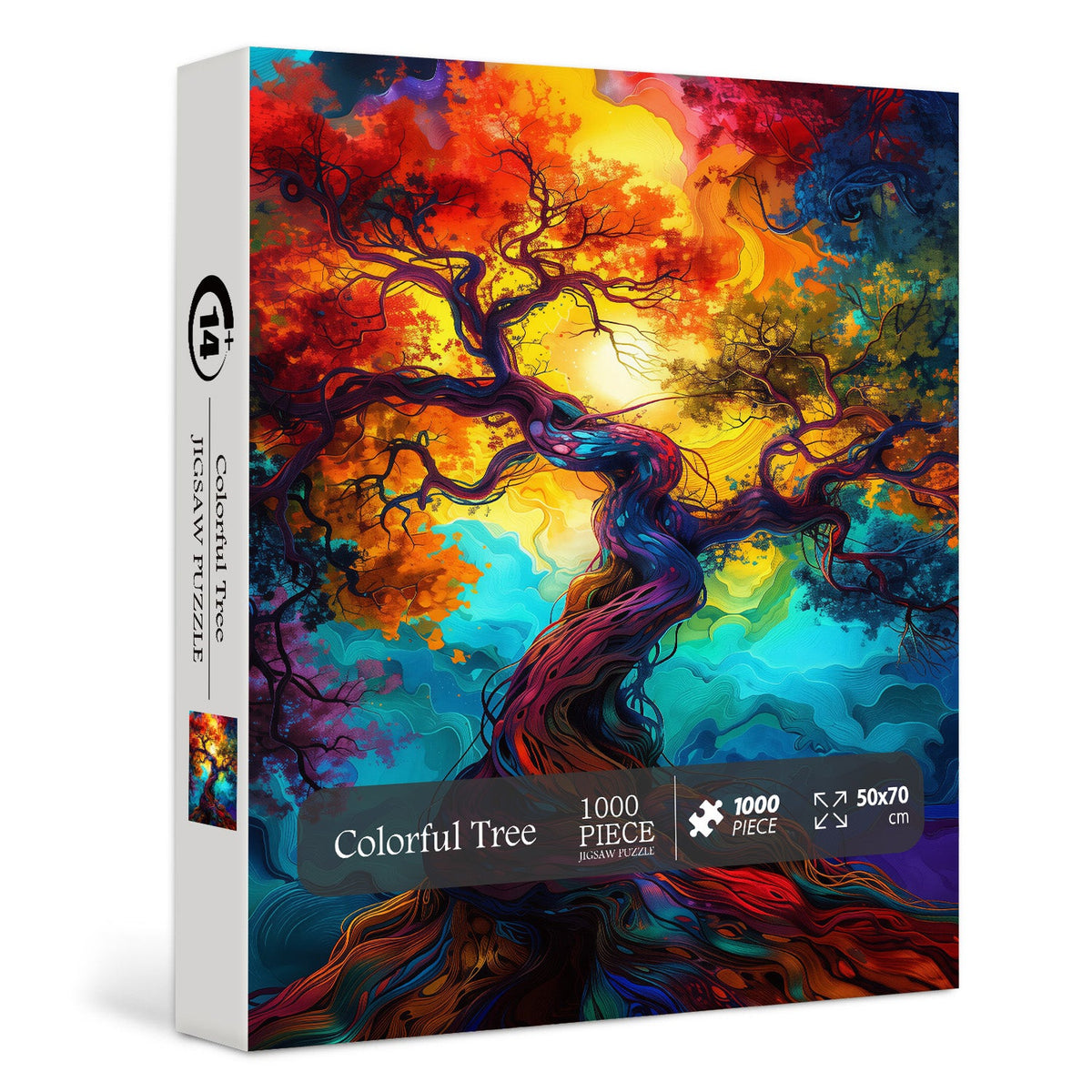 Colorful Tree Jigsaw Puzzle 1000 Piece