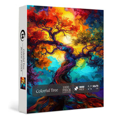 Colorful Tree Jigsaw Puzzle 1000 Piece
