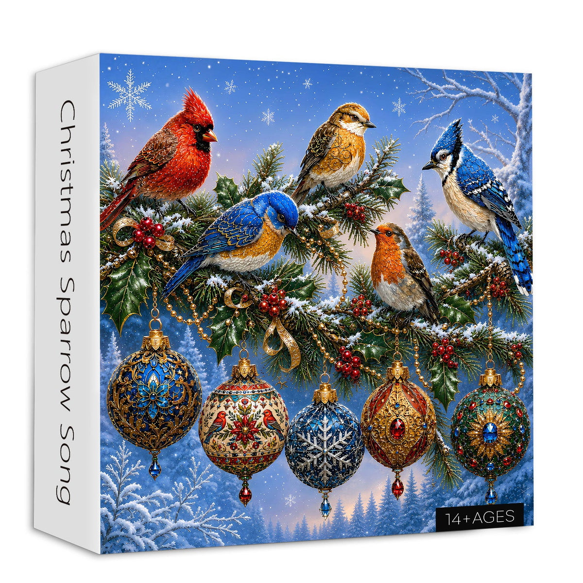 Christmas Sparrow Song Jigsaw Puzzle 1000 Pieces