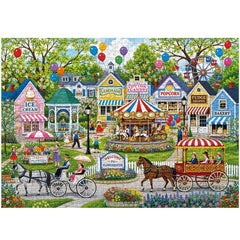 Vibrant Fair Jigsaw Puzzle 1000 Piece