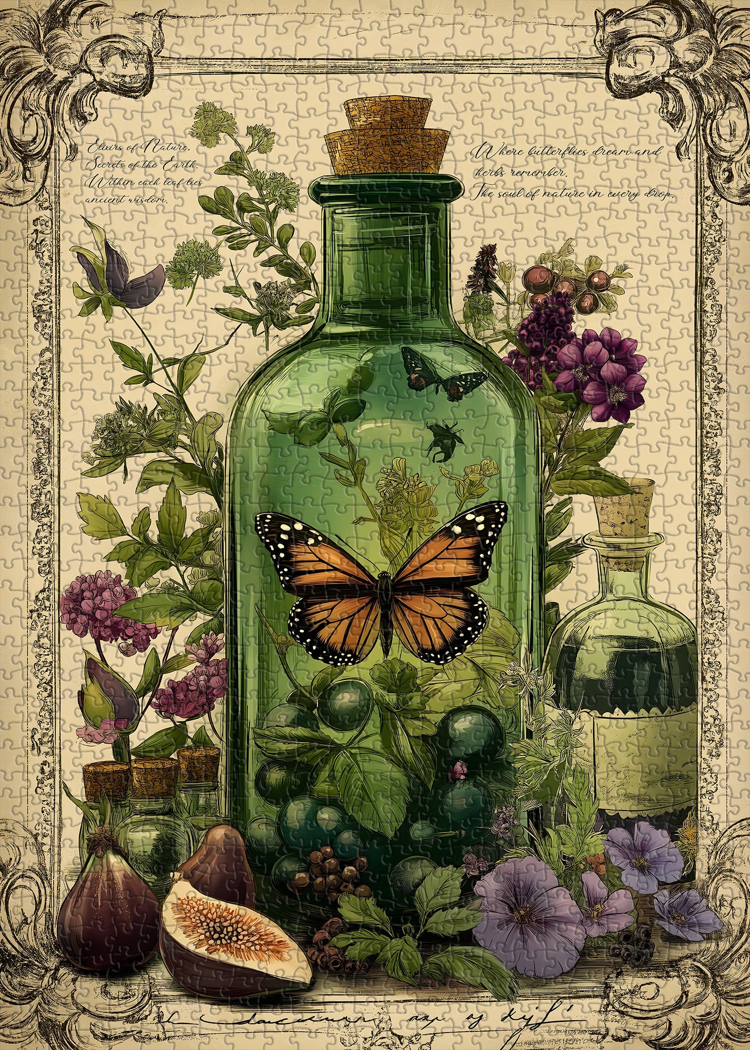 Butterfly Potion Jigsaw Puzzle 1000 Piece