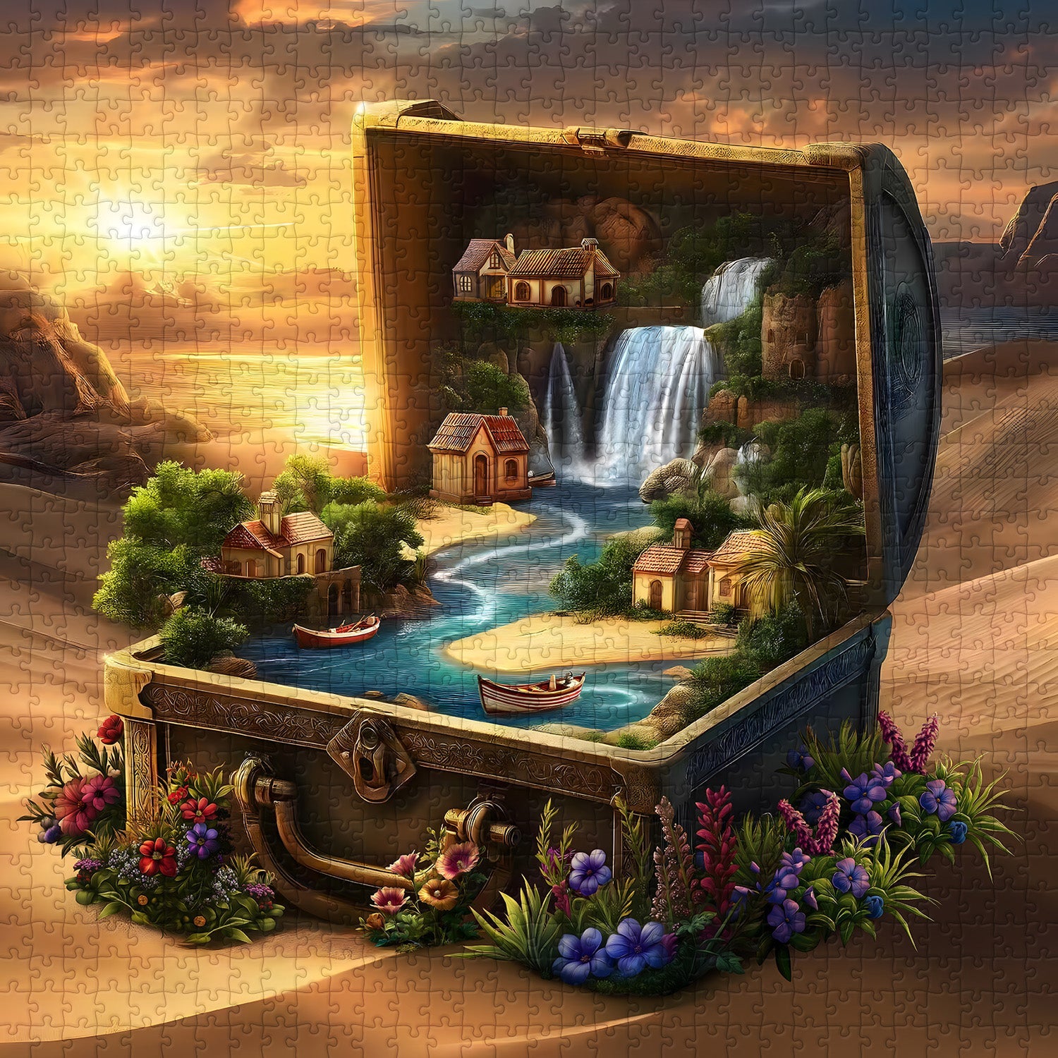 Desert Treasure Jigsaw Puzzle 1000 Pieces