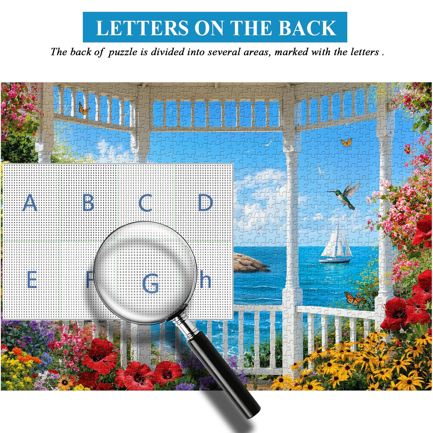 Sea-Kissed Lighthouse Jigsaw Puzzle 1000 Piece