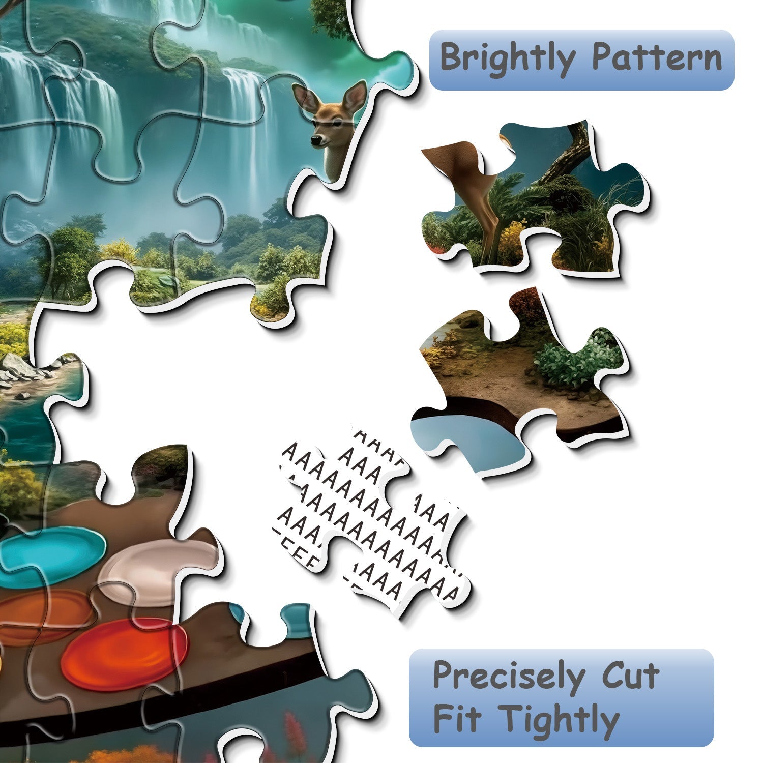 Enchanted Palette Jigsaw Puzzle 1000 Pieces