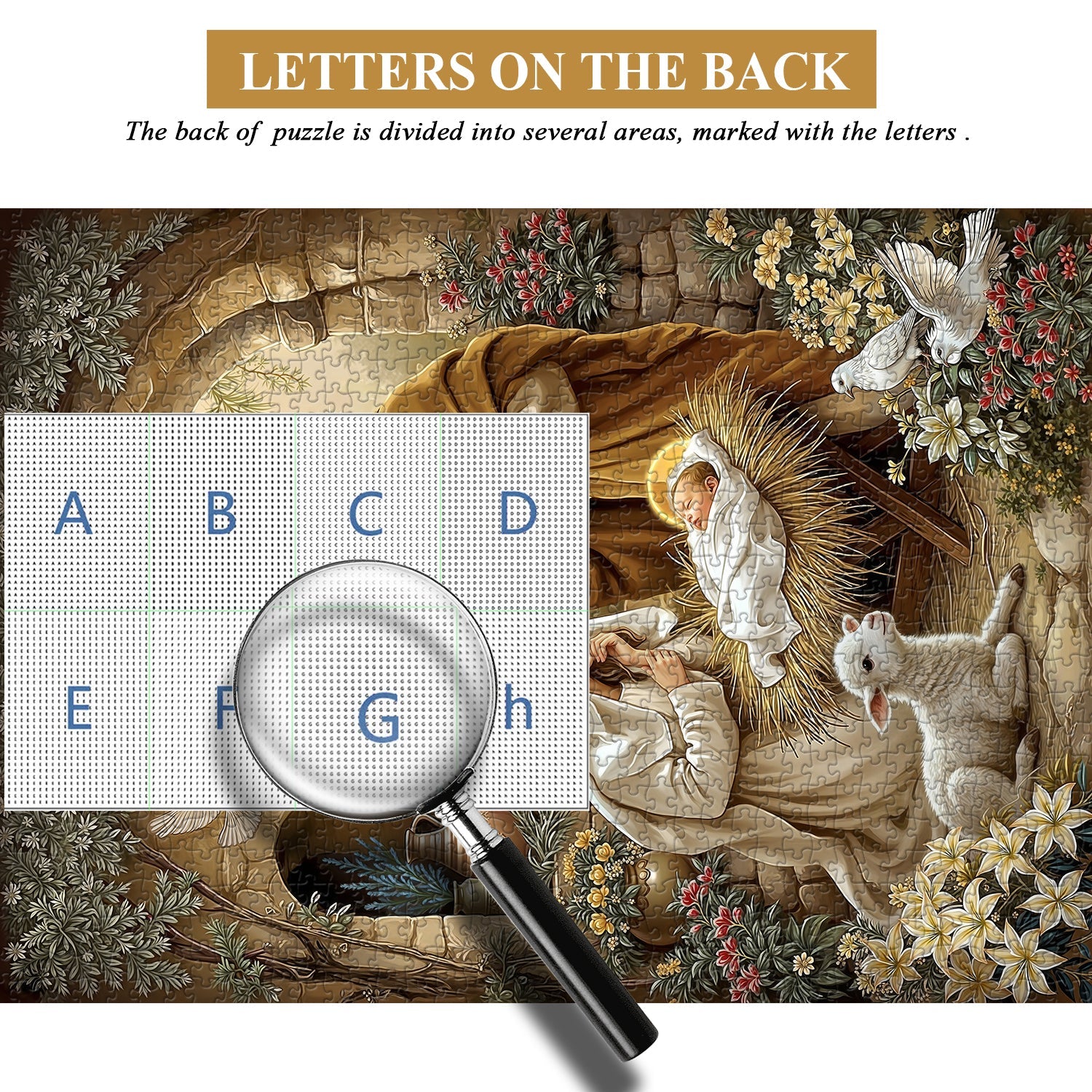 Holy Nativity Jigsaw Puzzle 1000 Pieces