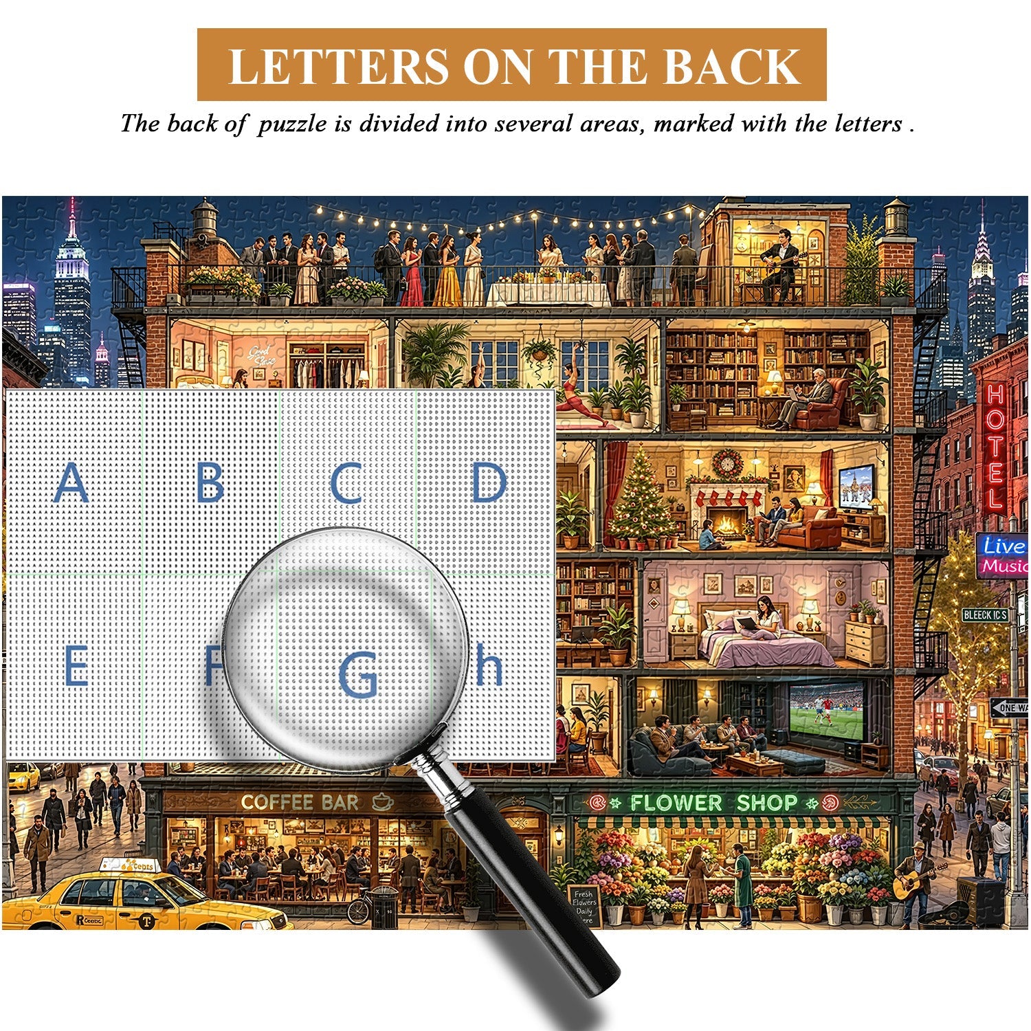 Home in Night Jigsaw Puzzle 1000 Piece