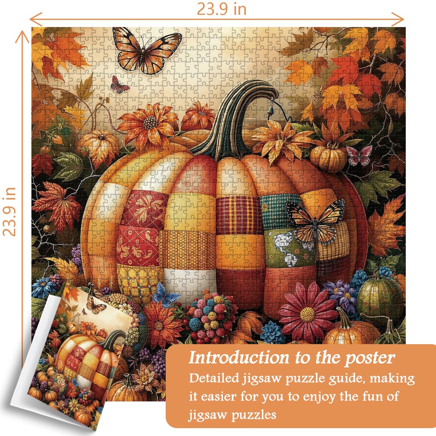 Pumpkin Garden Jigsaw Puzzles 1000 Pieces