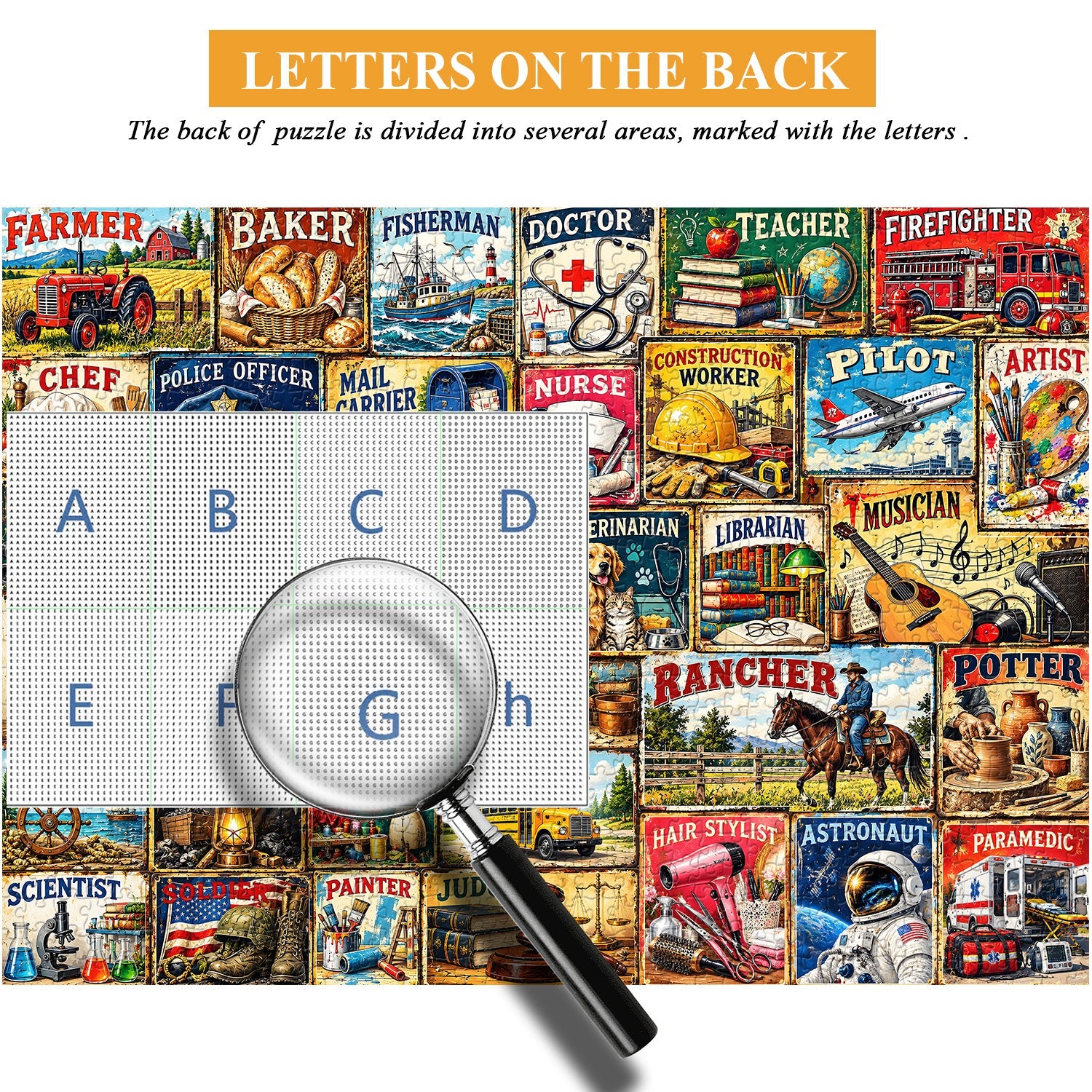 People at Work Jigsaw Puzzle 1000 Piece
