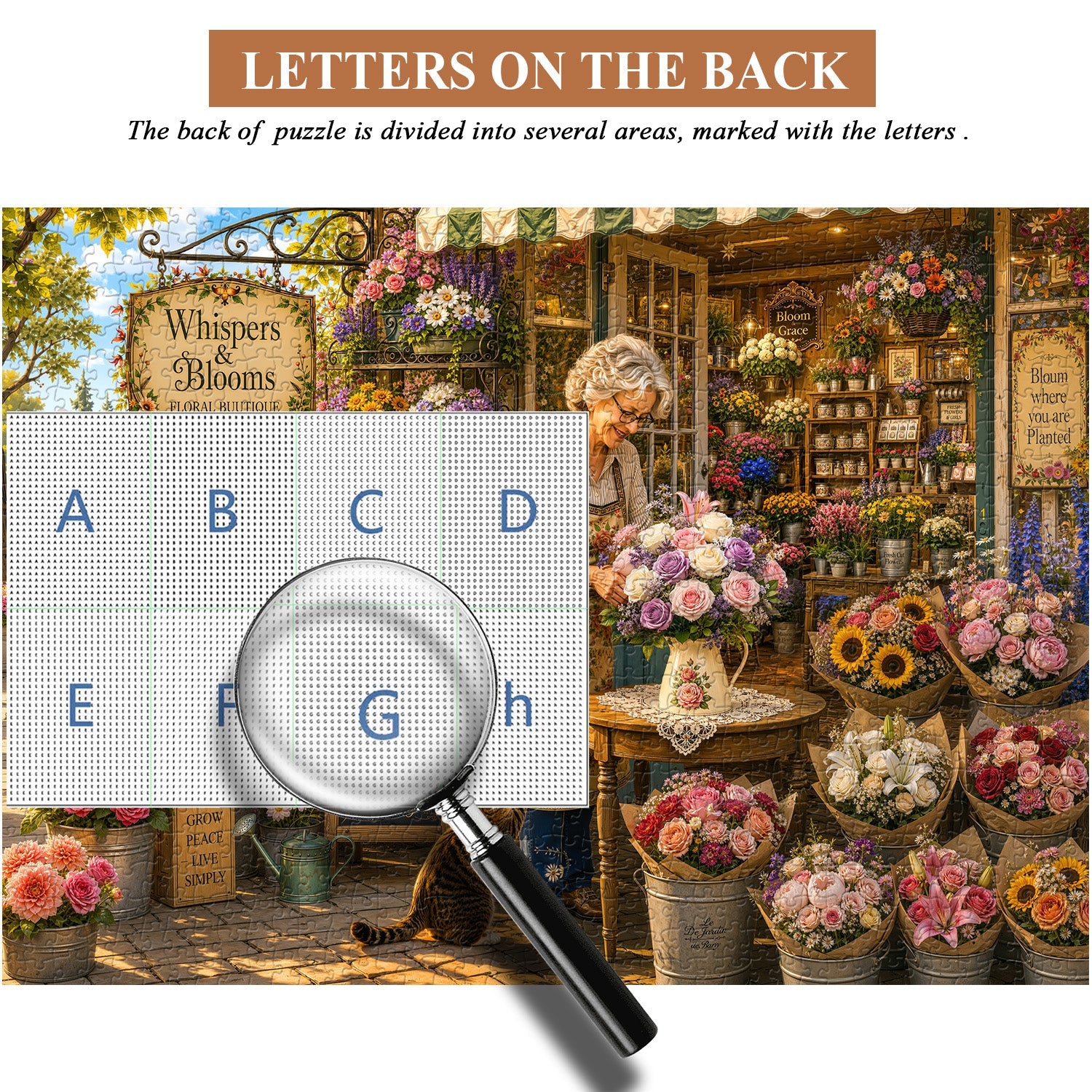 Sunlit Floral Nook Jigsaw Puzzle 1000 Piece