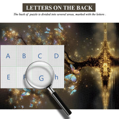 Glowing Butterfly Jigsaw Puzzle 1000 Piece