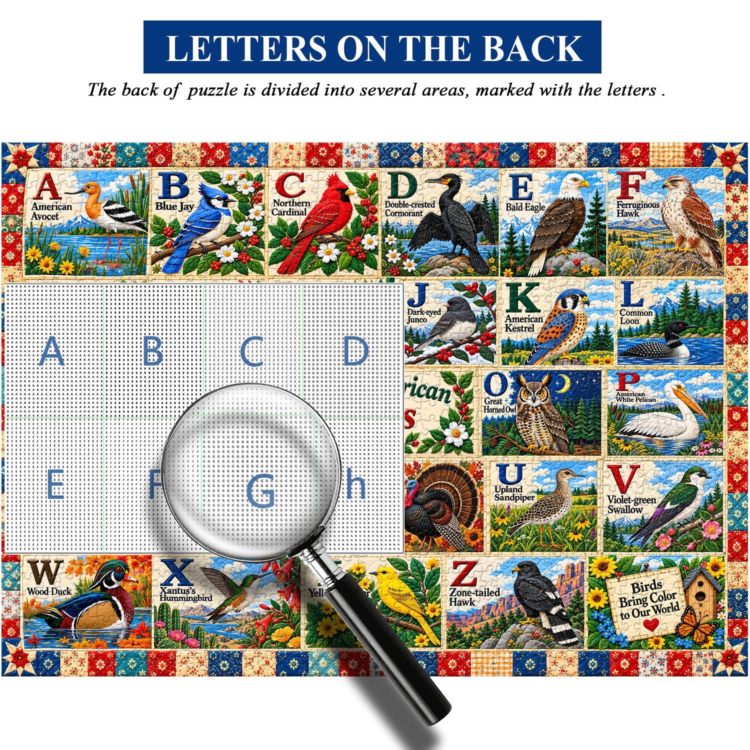 Birds d'Amérique du Nord - Puzzle de 1000 pièces