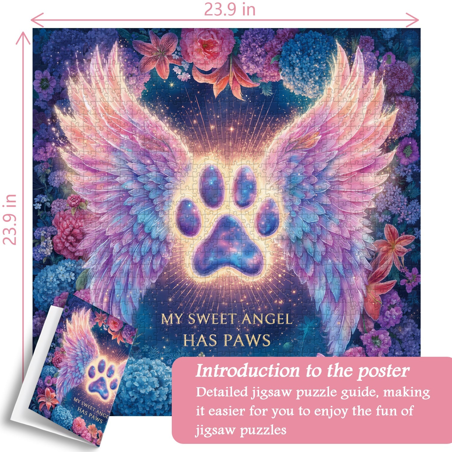 Angel Paws Jigsaw Puzzle 1000 Pieces