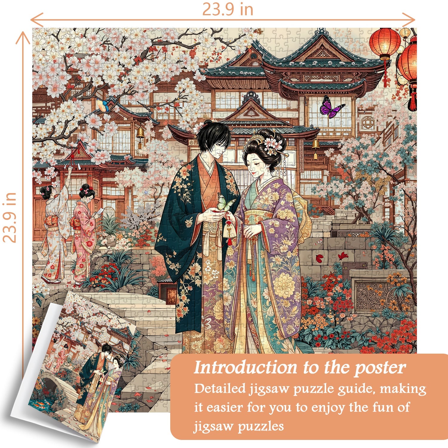 Sakura Lovers Jigsaw Puzzle 1000 Piece