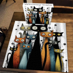 Whimsy Cats Jigsaw Puzzle 1000 Pieces