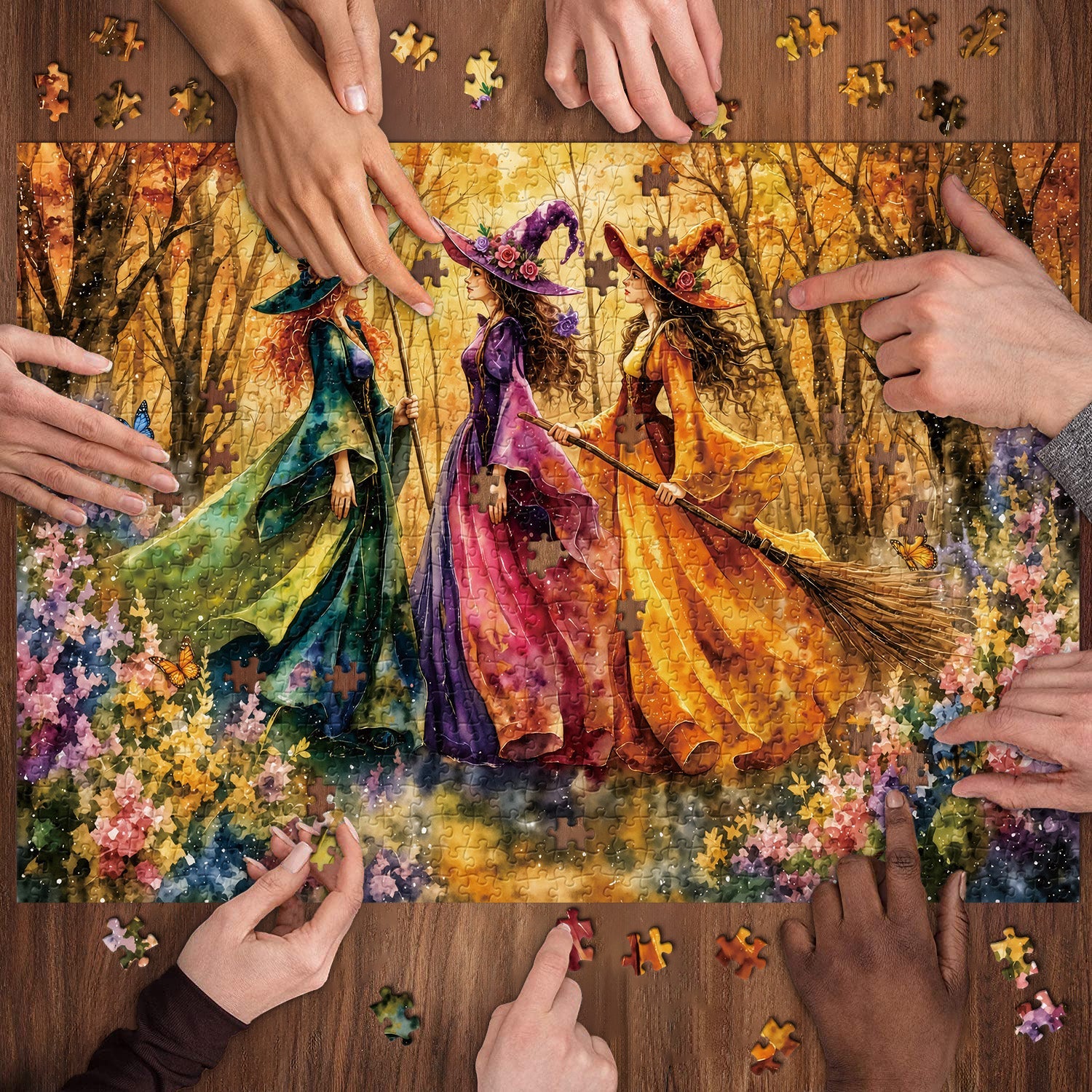 Twilight Witches Jigsaw Puzzle 1000 Pieces