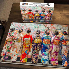 Elegant Kimono Jigsaw Puzzles 1000 Pieces