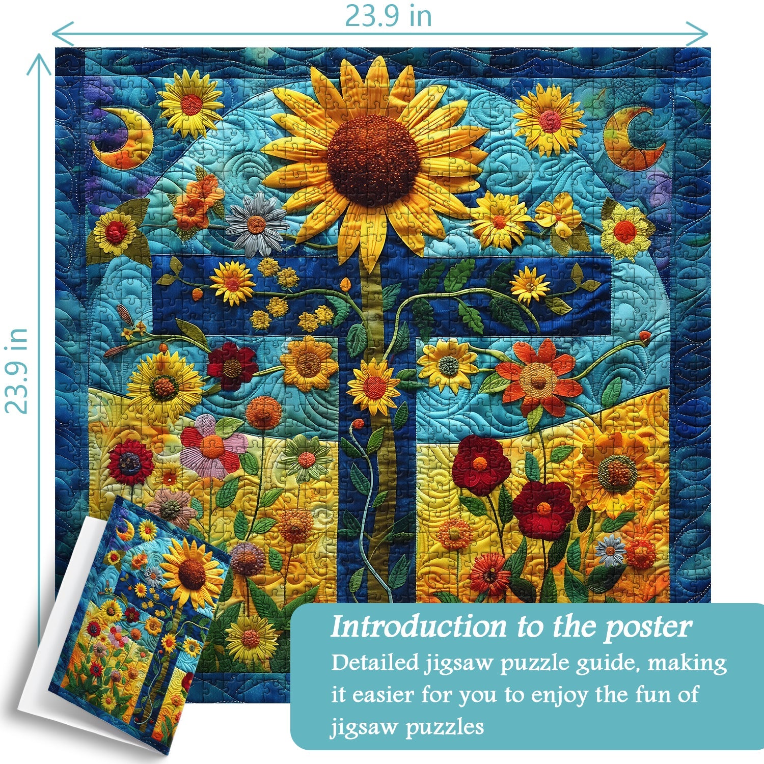 Sunflower Faith Jigsaw Puzzle 1000 Piece