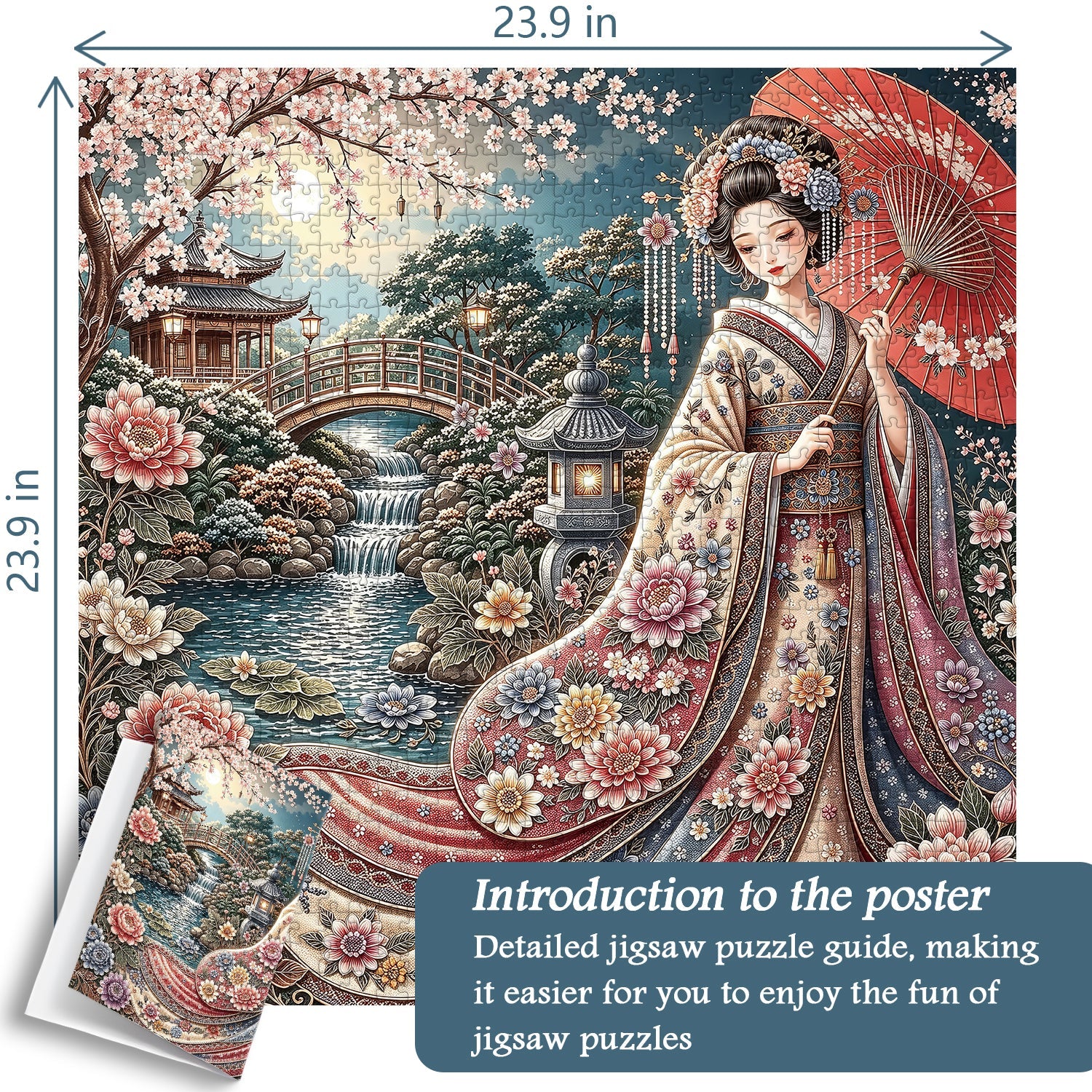Puzzle de 1000 pièces Beauté au clair de lune