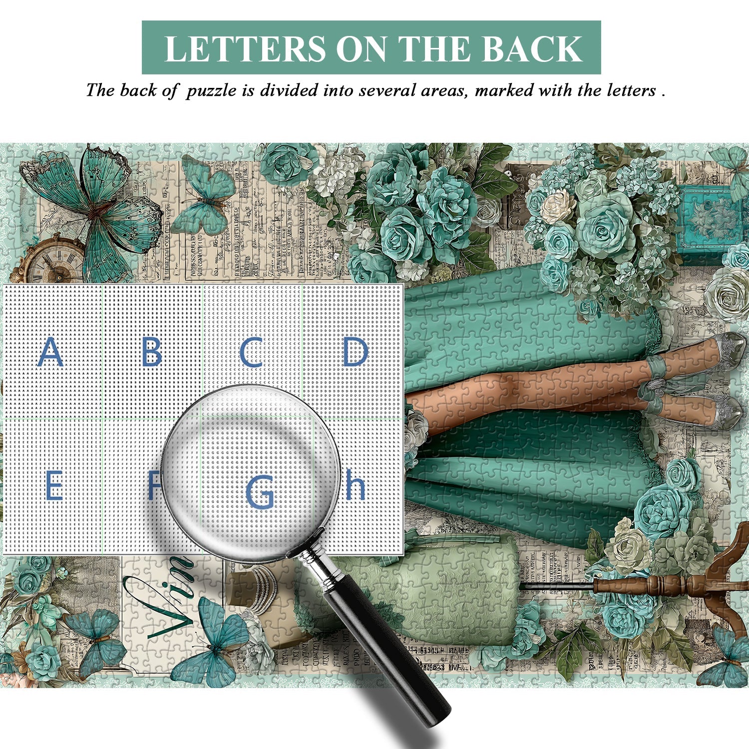 Vintage Elegance Jigsaw Puzzle 1000 Pieces