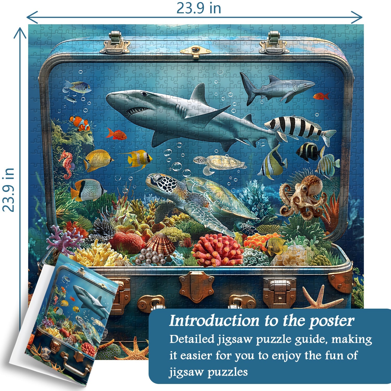 Sea in Box Jigsaw Puzzle 1000 Piece