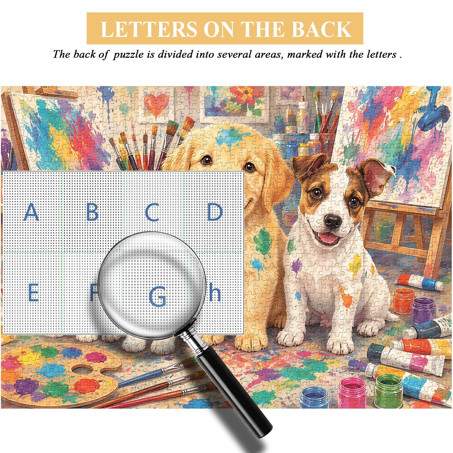 Pet Painters Jigsaw Puzzle 1000 Piece
