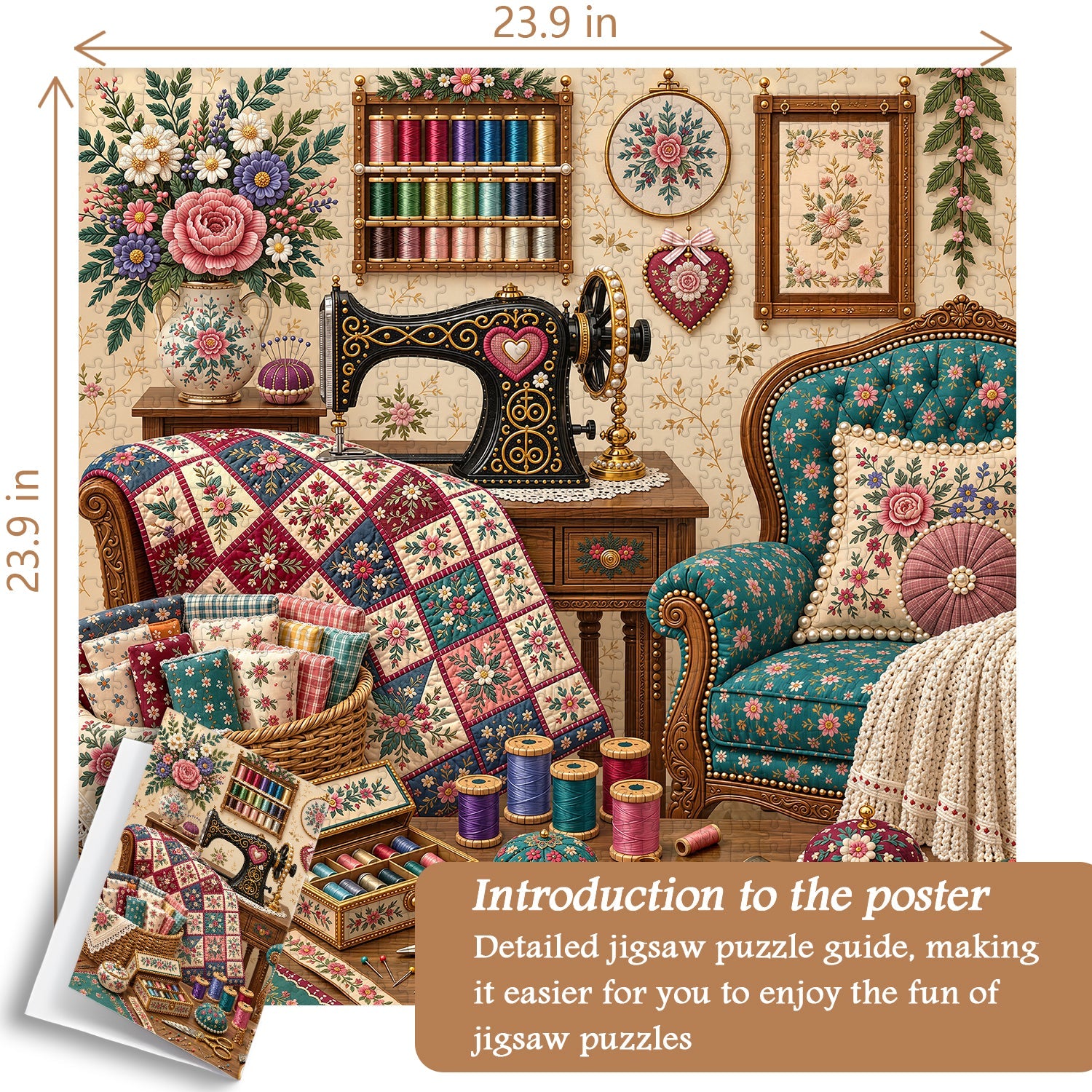 Stitched Memories Jigsaw Puzzle 1000 Piece