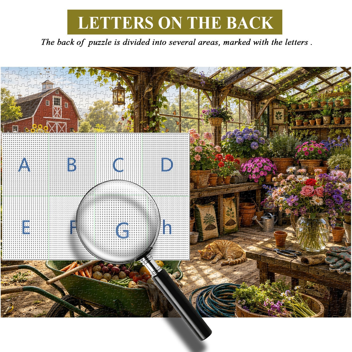 Country Garden Cottage Jigsaw Puzzle 1000 Pieces